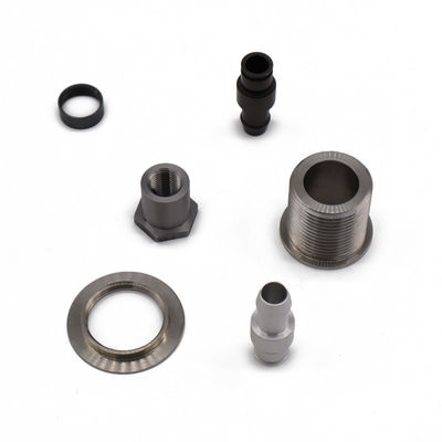 0.05mm Toleranz Präzision CNC Drehteile Aluminium Edelstahl