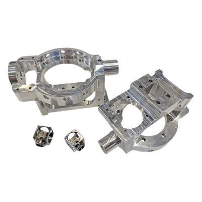 Titanium 5 Achsen CNC-Bearbeitungsteile Anodisierung Elektroplattierung Glatte