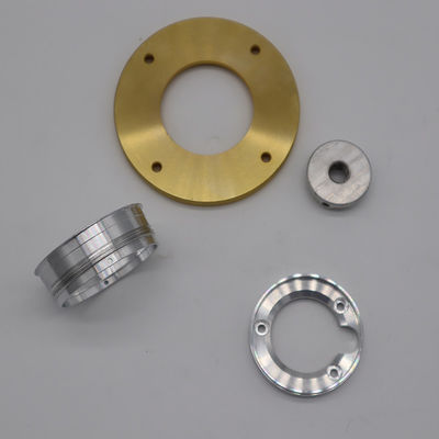 Glatte Oberfläche OEM Metall CNC Drehteile Elektroplattierung Stahl Messing Edelstahl