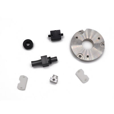 Mechanische Teile aus Edelstahl, Kunststoff und Aluminium