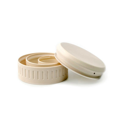CNC-Plastikdrehteile, Sandblasen, angepasst, anodiert