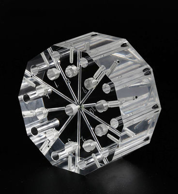 Präzisions-CNC-Bearbeitung Kunststoffteile Polieren Sandstrahlen Anodisierung